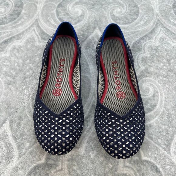 Rothy’s Maritime Honeycomb Flat 6 - Picture 2 of 5